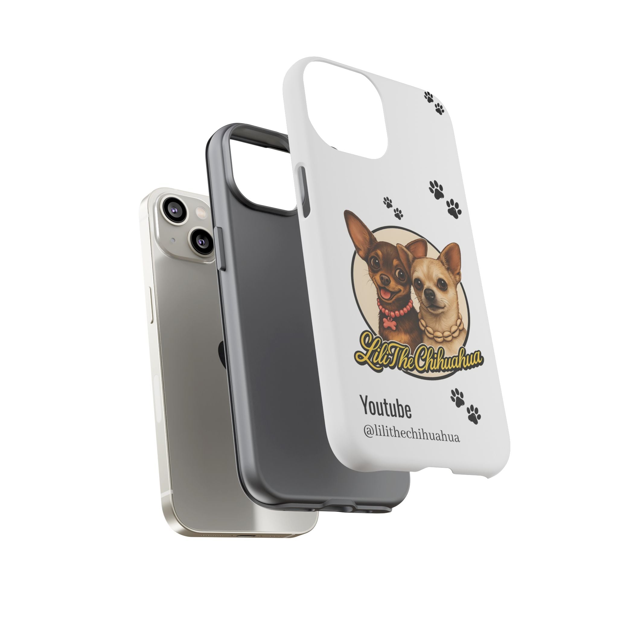 Chihuahua Phone Case 🐾 | Lili The Chihuahua – Cute Dog Protective Cover