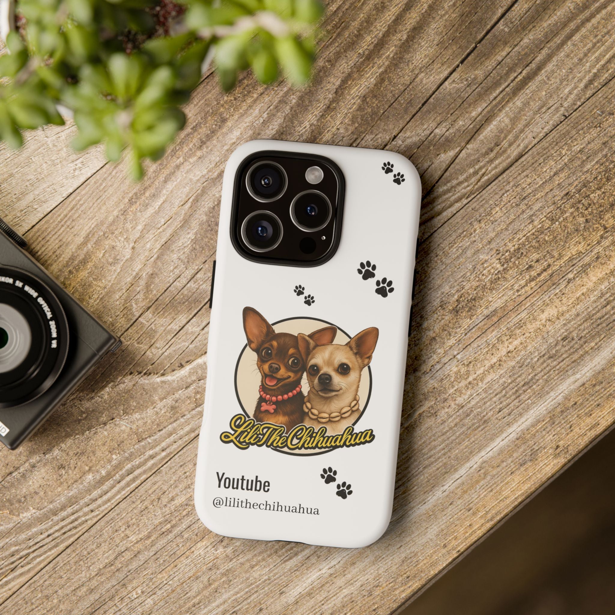 Chihuahua Phone Case 🐾 | Lili The Chihuahua – Cute Dog Protective Cover
