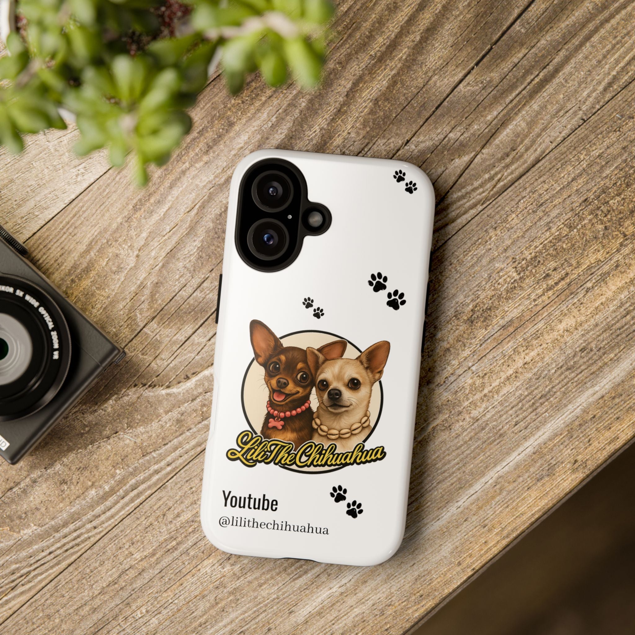 Chihuahua Phone Case 🐾 | Lili The Chihuahua – Cute Dog Protective Cover