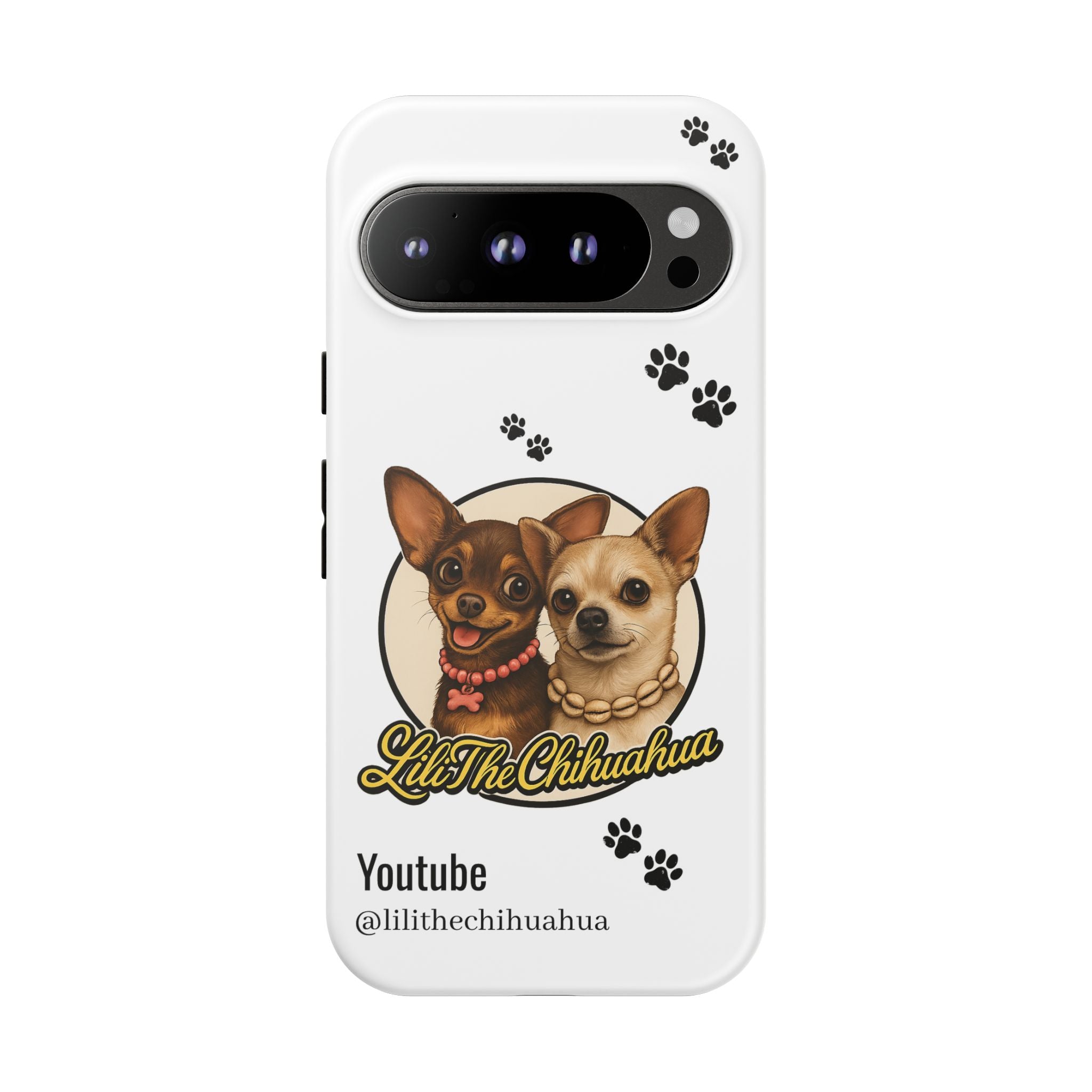 Chihuahua Phone Case 🐾 | Lili The Chihuahua – Cute Dog Protective Cover