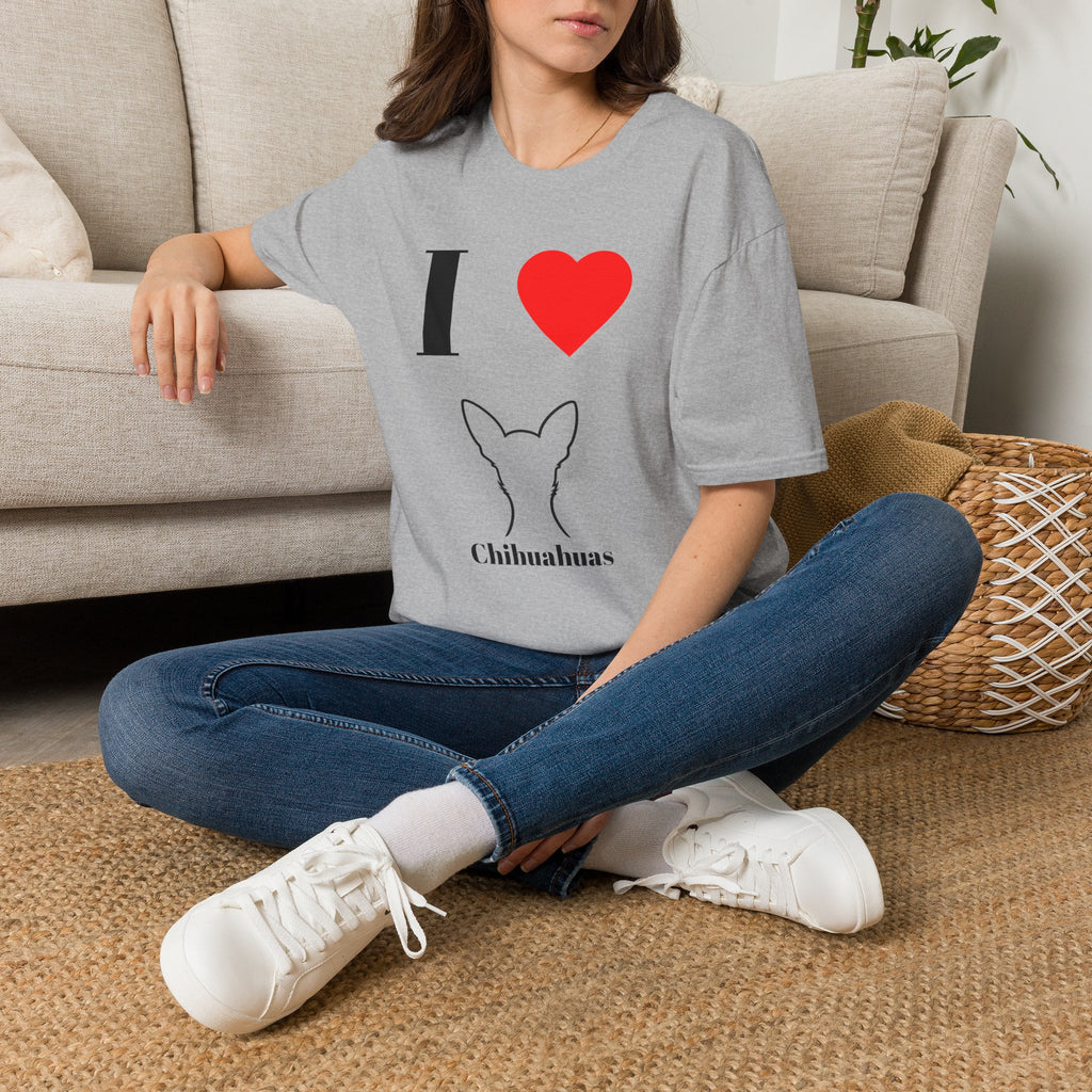 I ❤️ Chihuahuas | Cute Chihuahua Lover T-Shirt