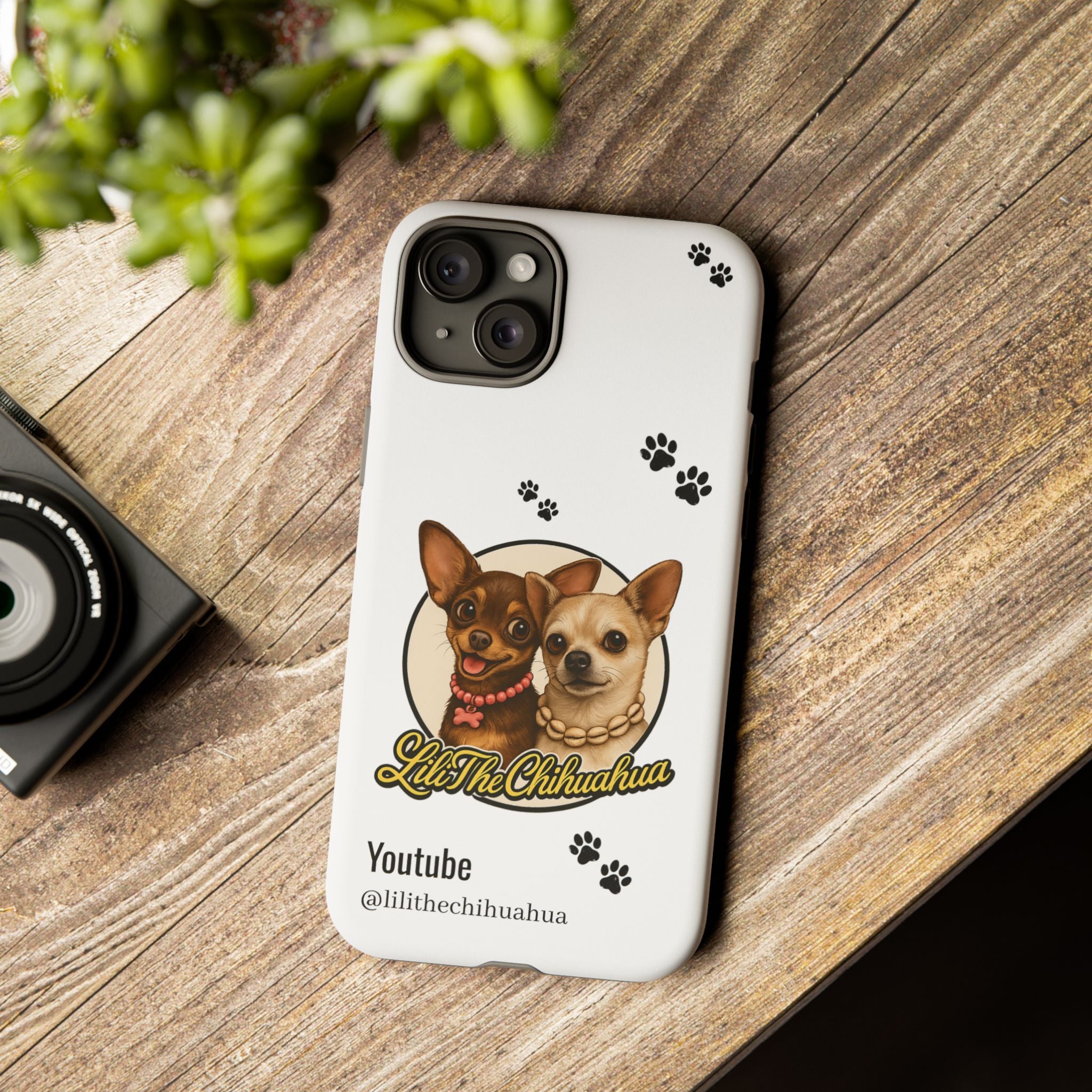 Chihuahua Phone Case 🐾 | Lili The Chihuahua – Cute Dog Protective Cover