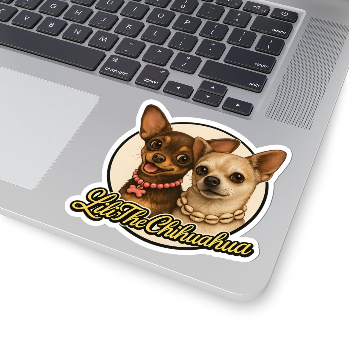Chihuahua Sticker 🐾 | Lili The Chihuahua – Cute Dog Laptop & Water Bottle Decal