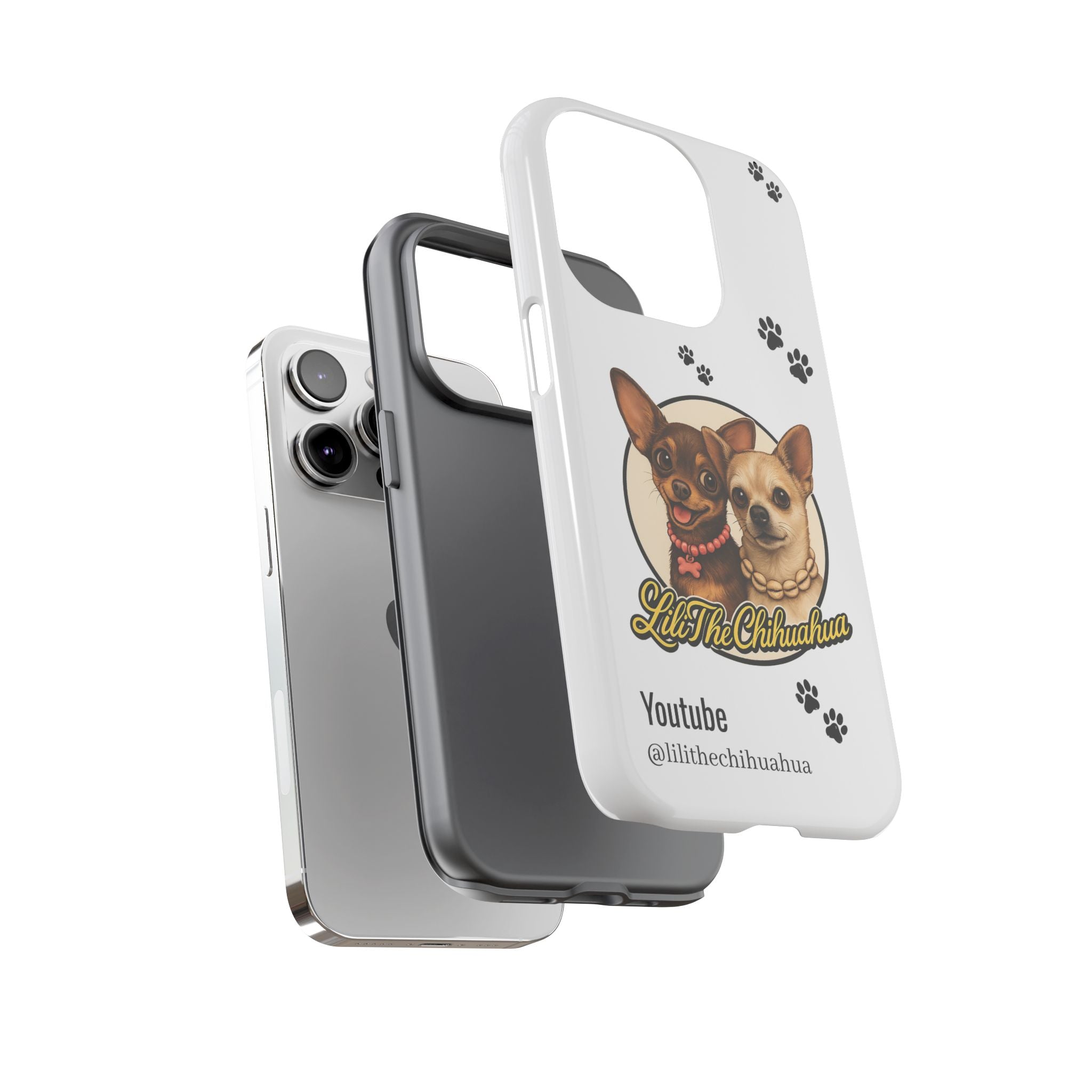 Chihuahua Phone Case 🐾 | Lili The Chihuahua – Cute Dog Protective Cover