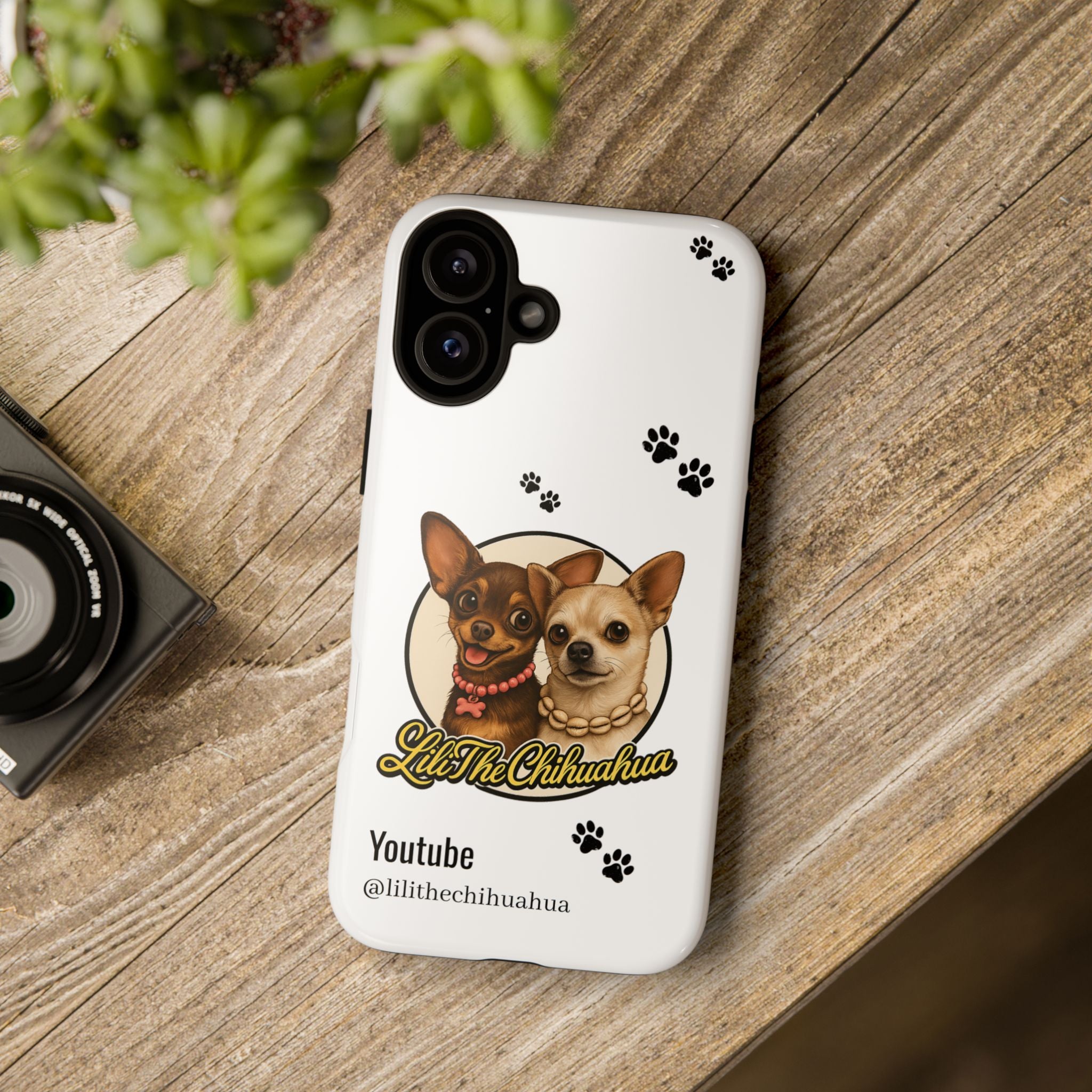 Chihuahua Phone Case 🐾 | Lili The Chihuahua – Cute Dog Protective Cover