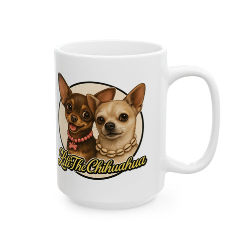 Chihuahua Mug 🐾 | Lili & Junior – Cute Dog Coffee Cup for Dog Lovers