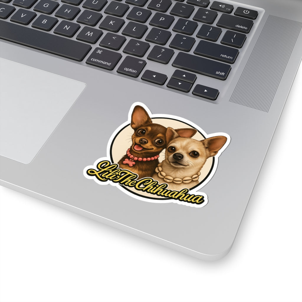 Chihuahua Sticker 🐾 | Lili The Chihuahua – Cute Dog Laptop & Water Bottle Decal