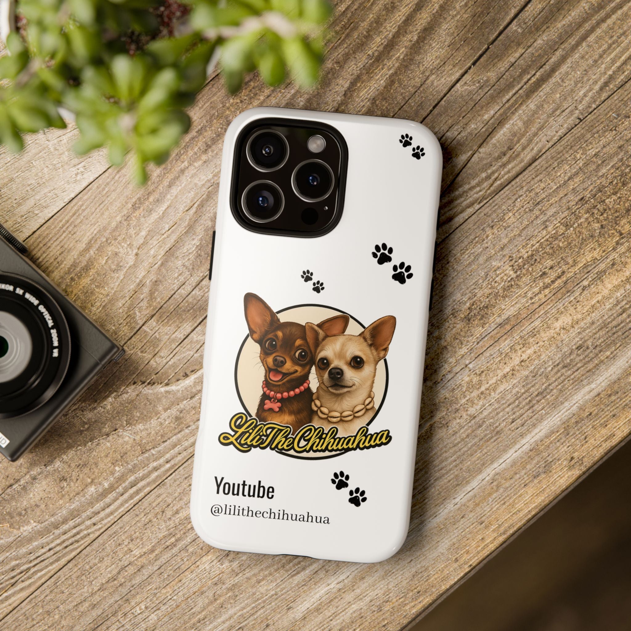 Chihuahua Phone Case 🐾 | Lili The Chihuahua – Cute Dog Protective Cover