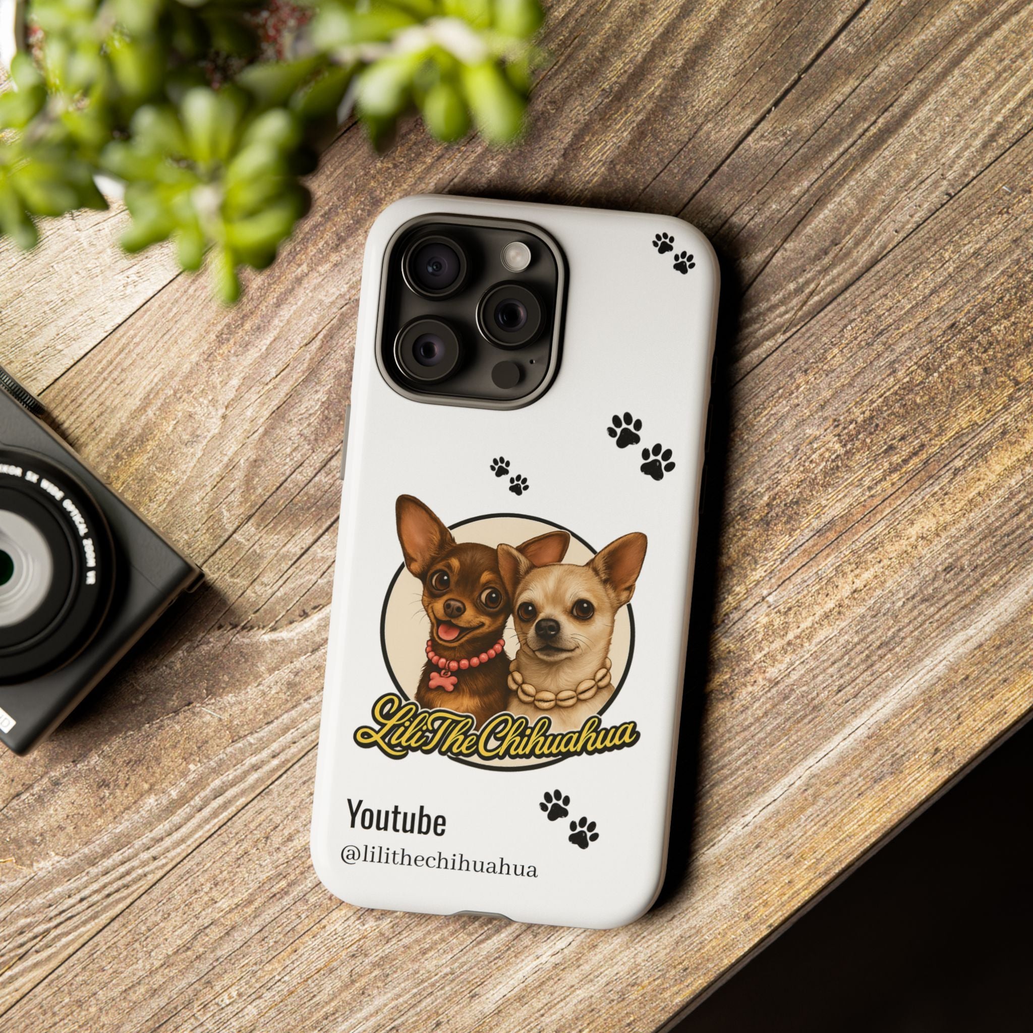 Chihuahua Phone Case 🐾 | Lili The Chihuahua – Cute Dog Protective Cover