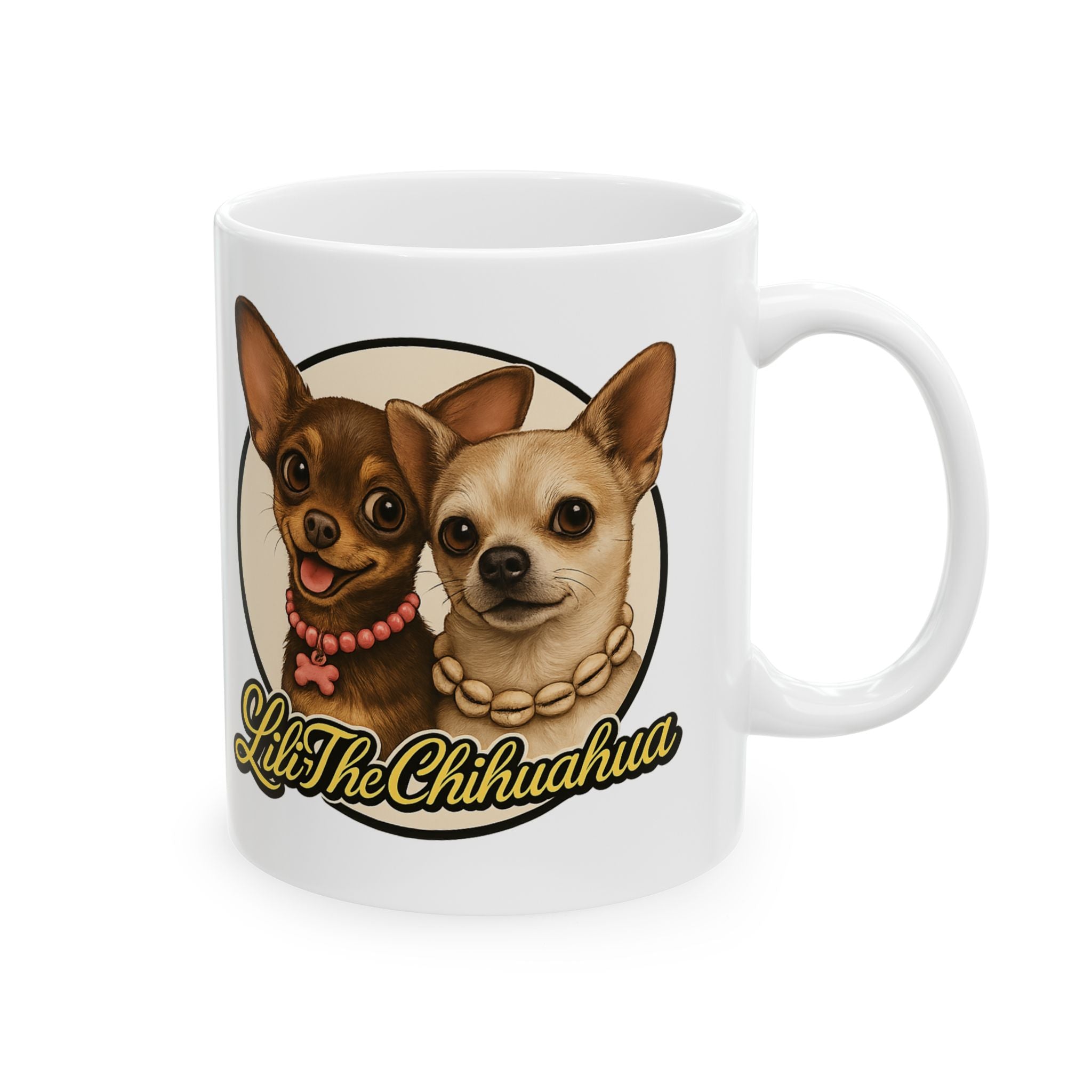 Chihuahua Mug 🐾 | Lili & Junior – Cute Dog Coffee Cup for Dog Lovers