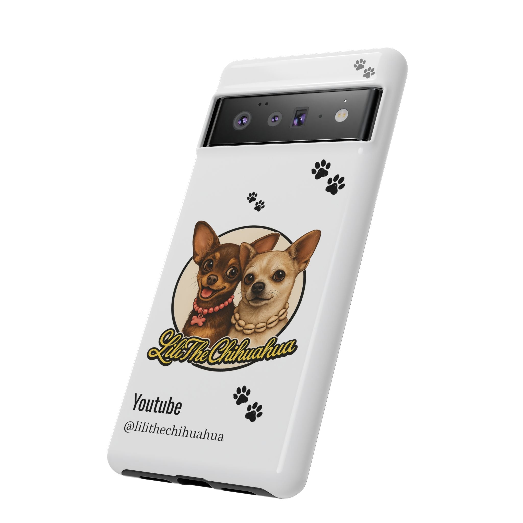 Chihuahua Phone Case 🐾 | Lili The Chihuahua – Cute Dog Protective Cover