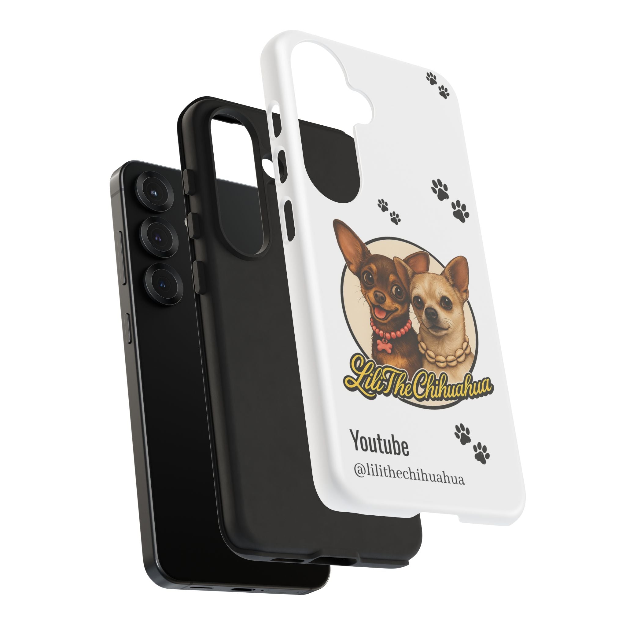 Chihuahua Phone Case 🐾 | Lili The Chihuahua – Cute Dog Protective Cover
