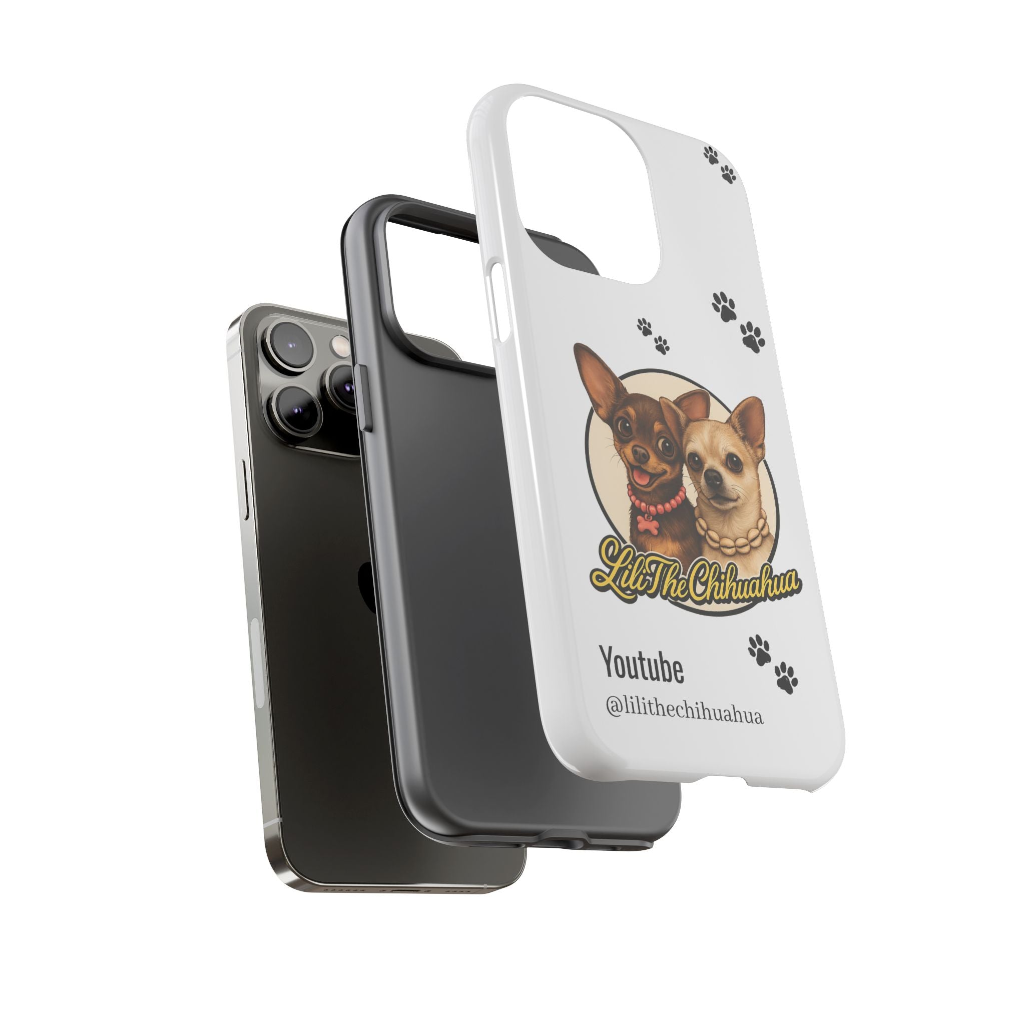 Chihuahua Phone Case 🐾 | Lili The Chihuahua – Cute Dog Protective Cover