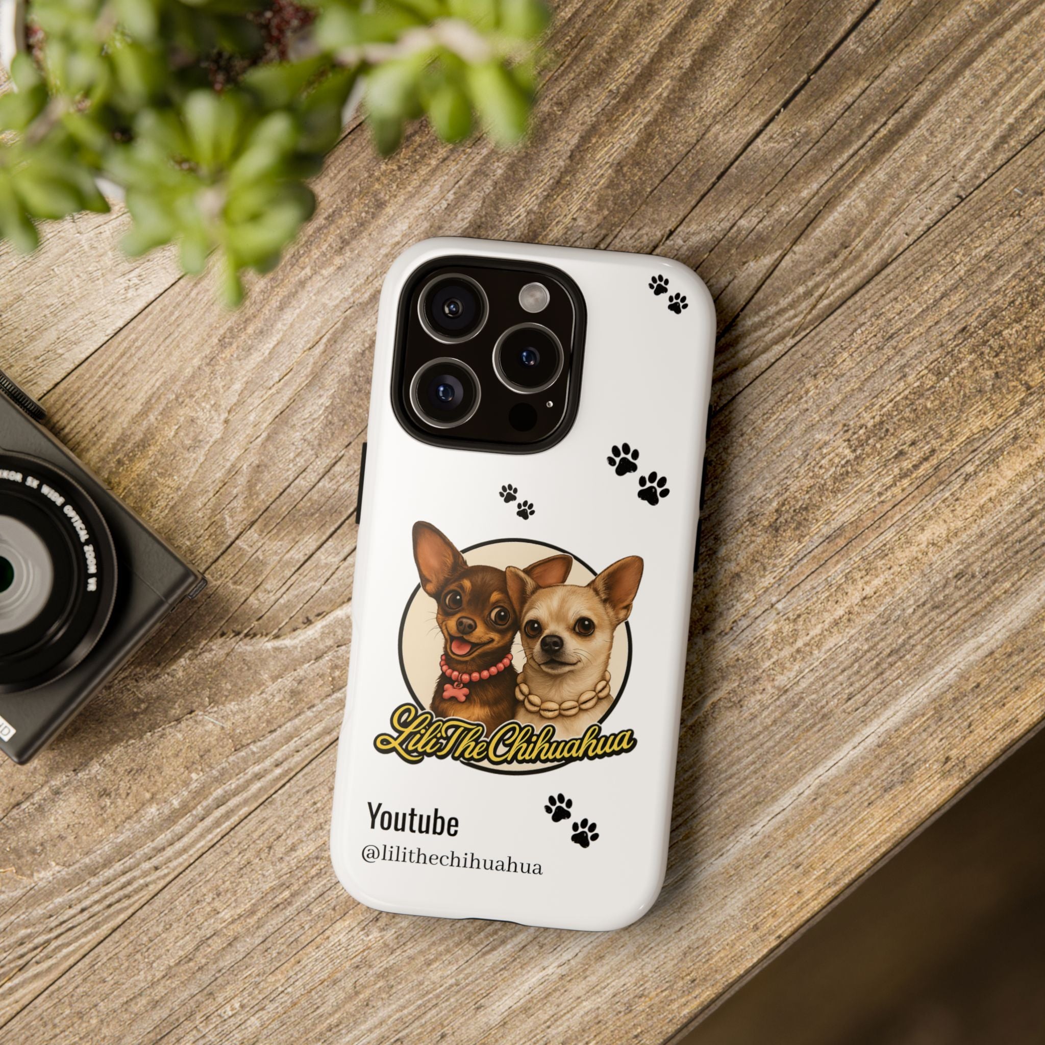 Chihuahua Phone Case 🐾 | Lili The Chihuahua – Cute Dog Protective Cover