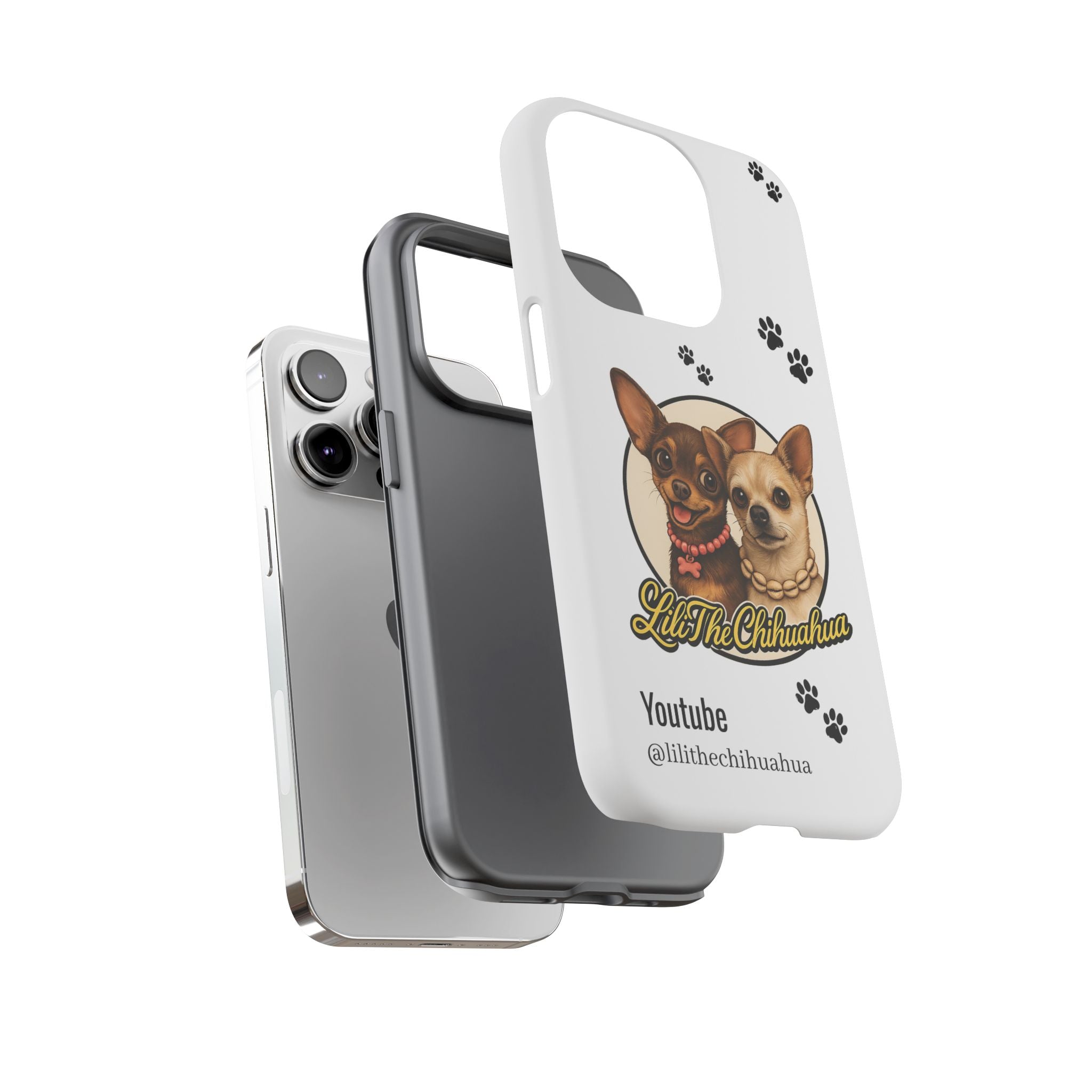 Chihuahua Phone Case 🐾 | Lili The Chihuahua – Cute Dog Protective Cover