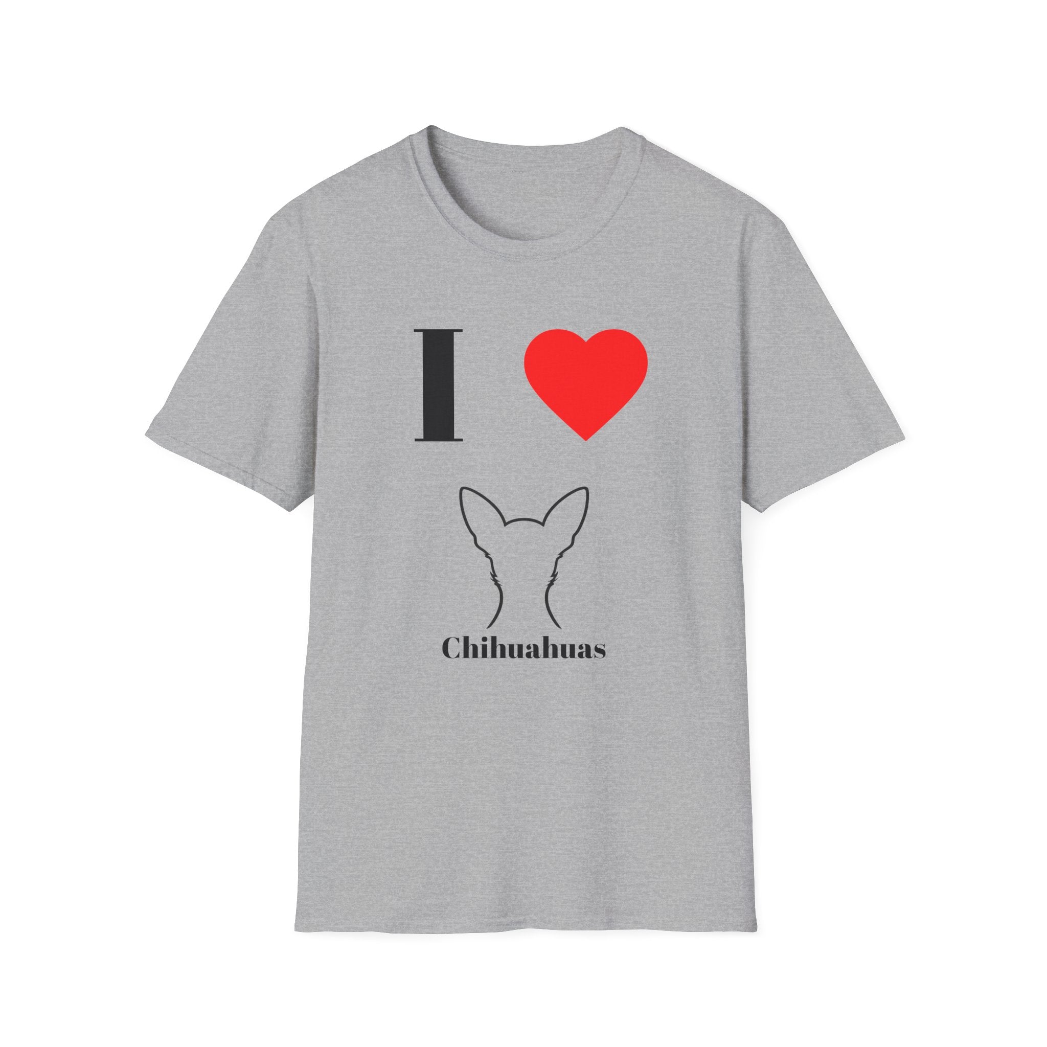 I ❤️ Chihuahuas | Cute Chihuahua Lover T-Shirt