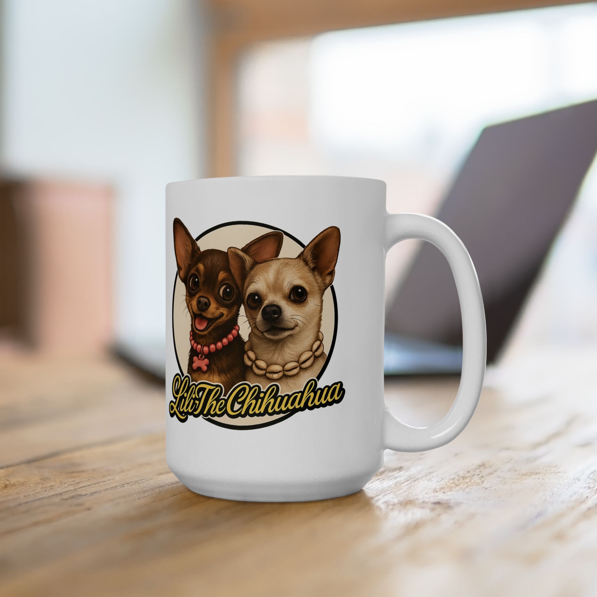 Chihuahua Mug 🐾 | Lili & Junior – Cute Dog Coffee Cup for Dog Lovers