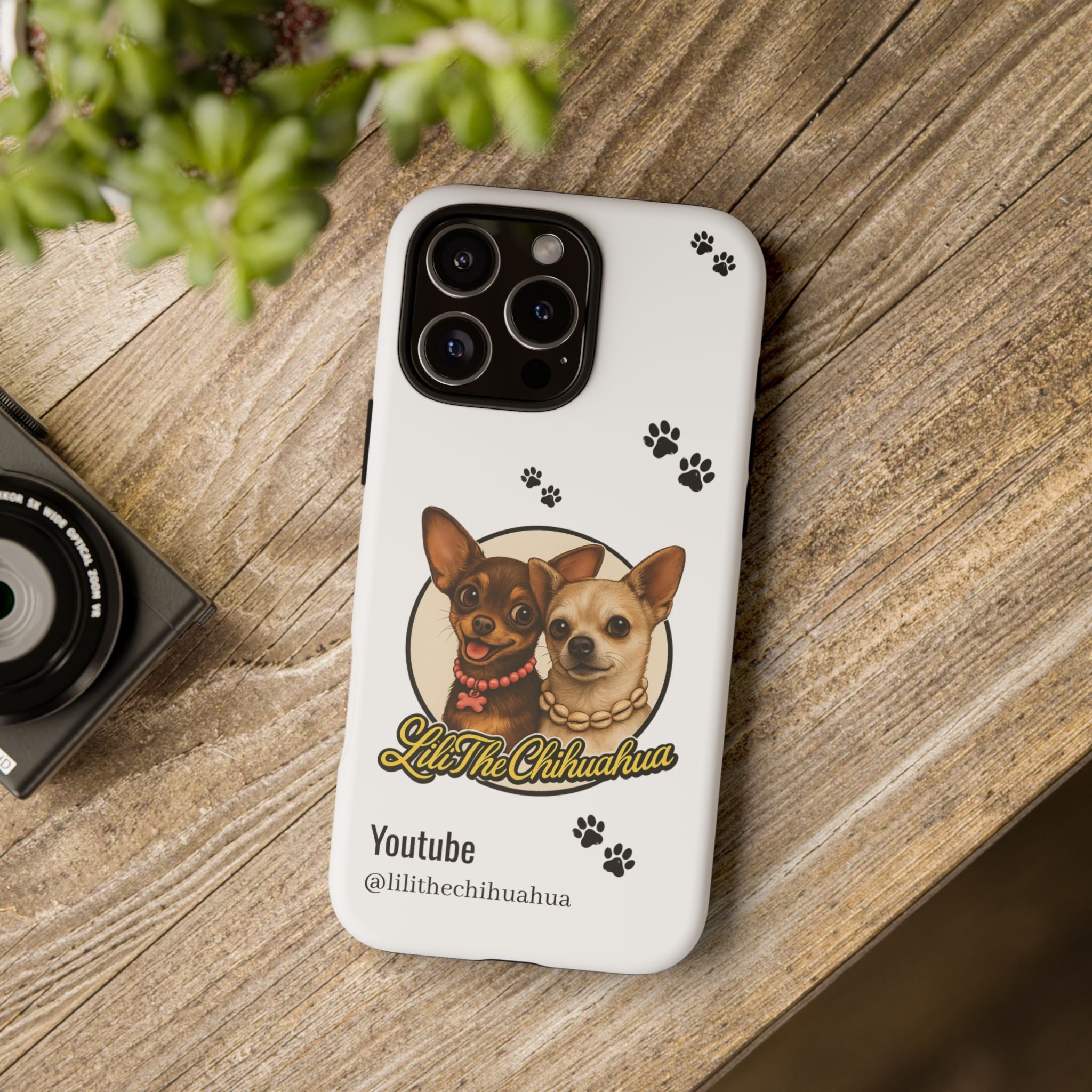 Chihuahua Phone Case 🐾 | Lili The Chihuahua – Cute Dog Protective Cover