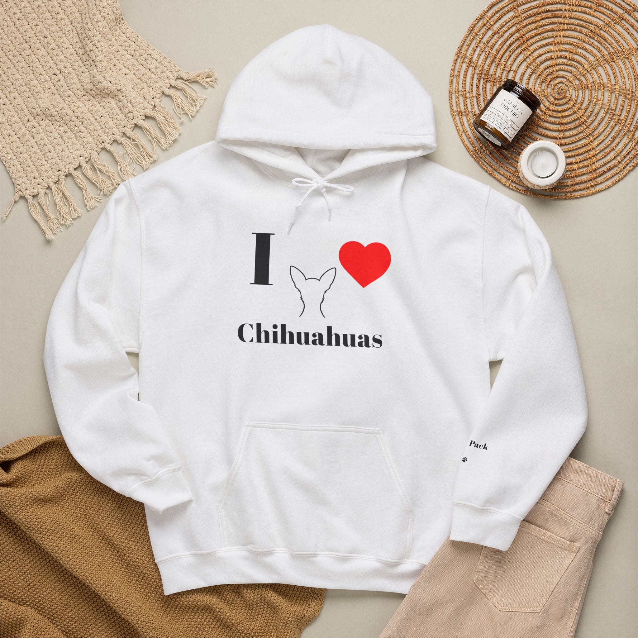 I ❤️ Chihuahuas Hoodie
