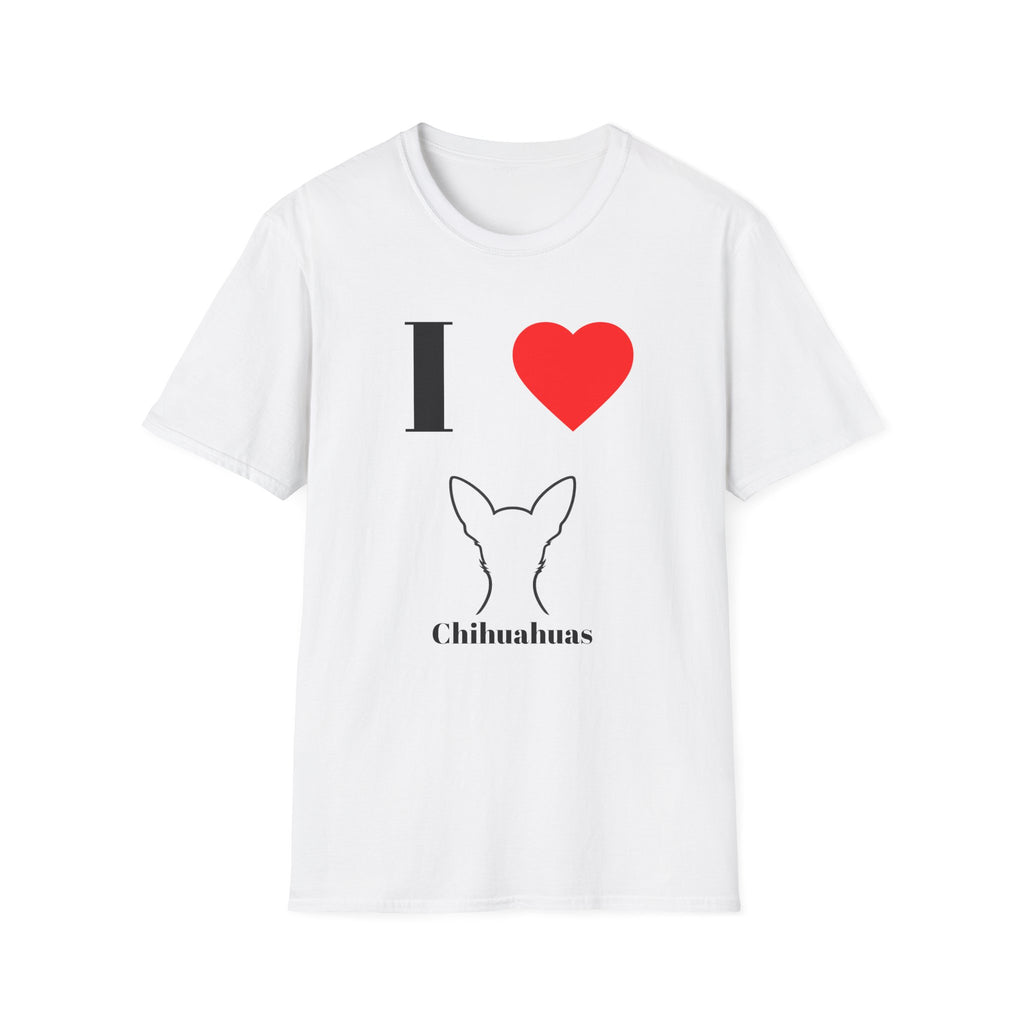 I ❤️ Chihuahuas | Cute Chihuahua Lover T-Shirt