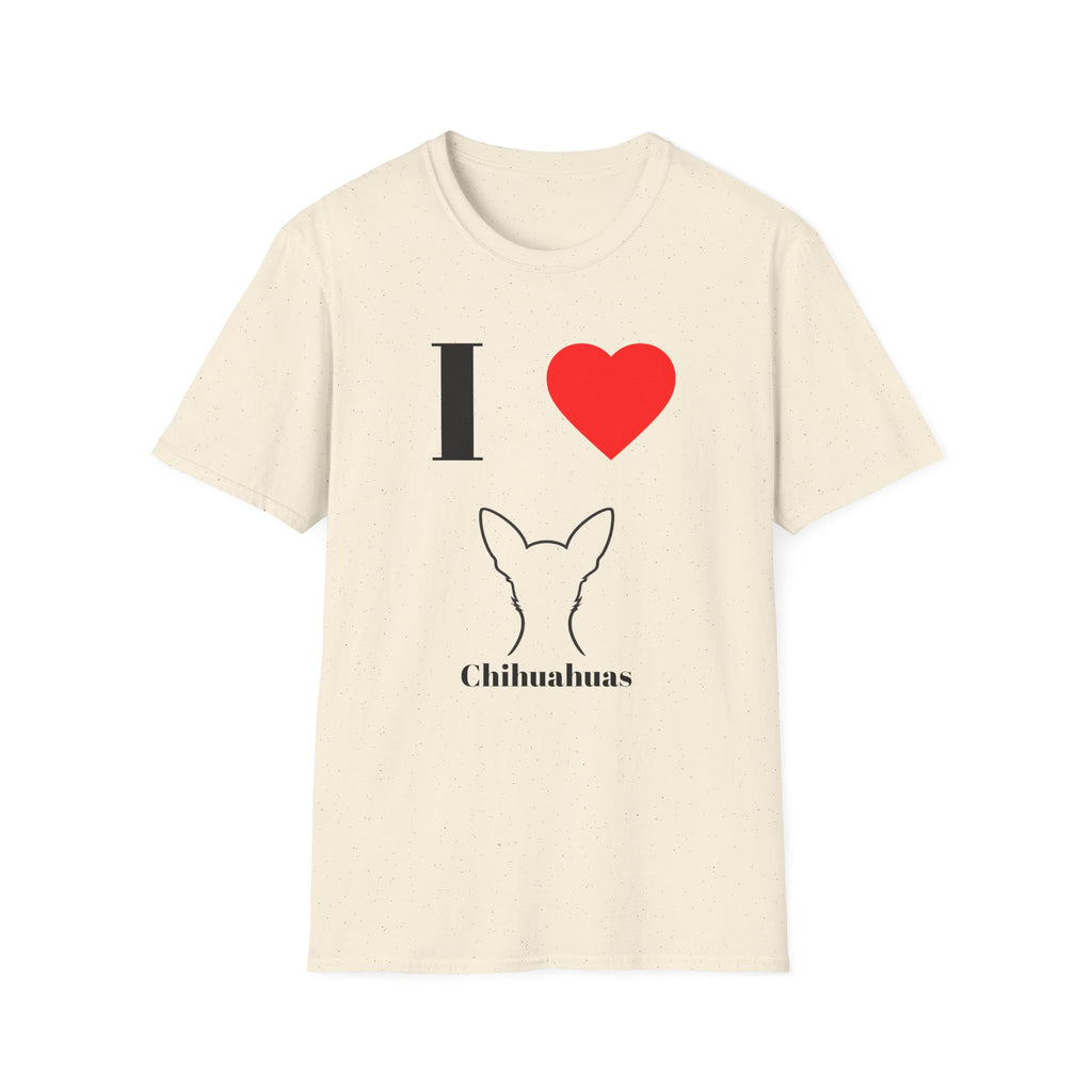 I ❤️ Chihuahuas | Cute Chihuahua Lover T-Shirt